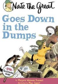 Cover image for Nate the Great Goes Down in the Dumps: 48
