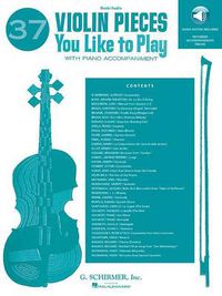 Cover image for 37 Violin Pieces You Like to Play
