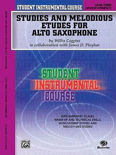 Cover image for Studies and Melodious Etudes Level III: Student Instrumental Course