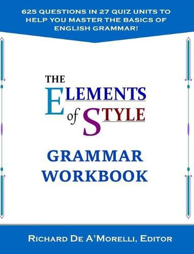 Cover image for The Elements of Style: Grammar Workbook