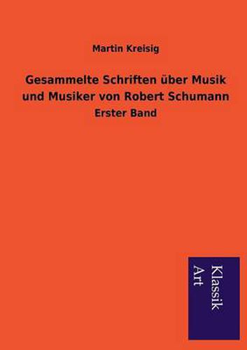 Cover image for Gesammelte Schriften uber Musik und Musiker von Robert Schumann