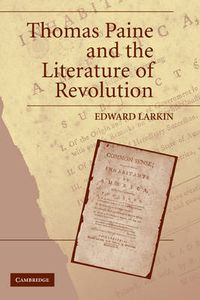 Cover image for Thomas Paine and the Literature of Revolution