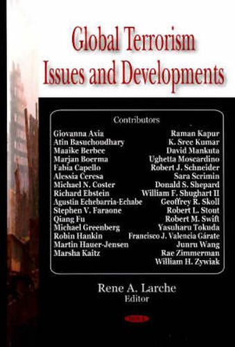 Cover image for Global Terrorism Issues & Developments