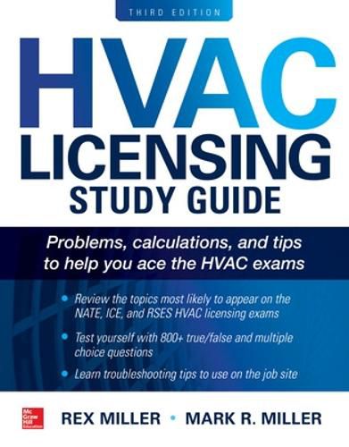 Cover image for HVAC Licensing Study Guide, Third Edition