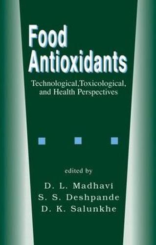 Cover image for Food Antioxidants: Technological: Toxicological and Health Perspectives