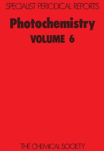 Cover image for Photochemistry: Volume 6