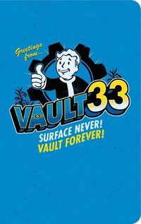 Cover image for Fallout: The Official Hardcover Journal of Vault 33