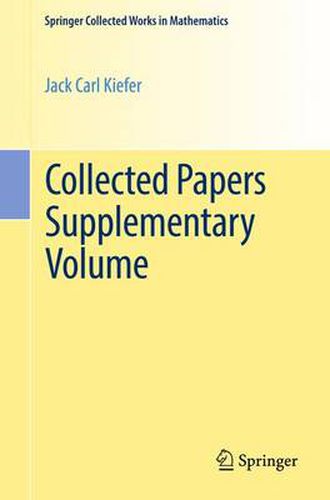 Collected Papers Supplementary Volume