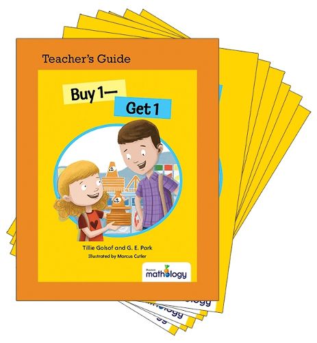 Cover image for Mathology Little Books - Number: Buy 1 - Get 1 (6 Pack with Teacher's Guide)