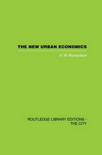 Cover image for The New Urban Economics: And Alternatives