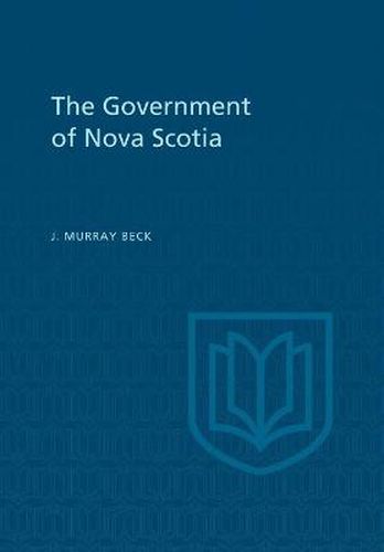 Cover image for The Government of Nova Scotia