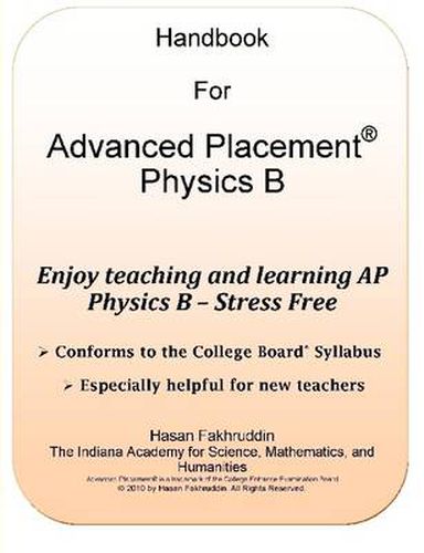 Cover image for AP Physics B Handbook