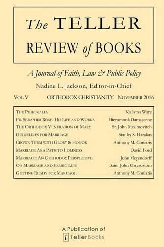 Cover image for The Teller Review of Books: Vol. V Orthodox Christianity