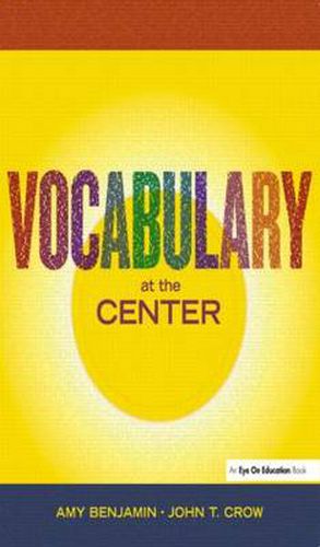 Cover image for Vocabulary at the Center