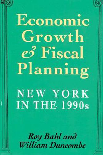 Cover image for Economic Growth and Fiscal Planning in New York