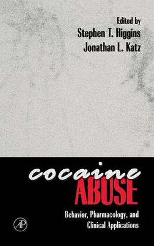 Cover image for Cocaine Abuse: Behavior, Pharmacology, and Clinical Applications