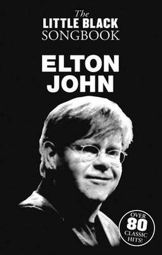 Cover image for The Little Black Songbook: Elton John