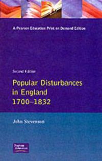 Cover image for Popular Disturbances in England 1700-1832