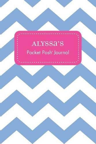 Cover image for Alyssa's Pocket Posh Journal, Chevron
