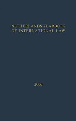 Cover image for Netherlands Yearbook of International Law - 2006