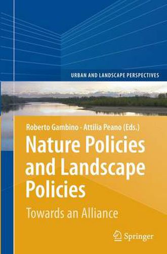 Cover image for Nature Policies and Landscape Policies: Towards an Alliance