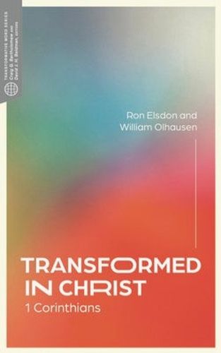 Cover image for Transformed in Christ: 1 Corinthians