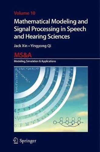 Cover image for Mathematical Modeling and Signal Processing in Speech and Hearing Sciences