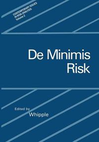 Cover image for De Minimis Risk