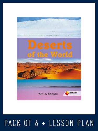 Cover image for WorldWise Guided Reading Pack Level 21-22, Pack 6: Student book (x6) and lesson plan (x1)