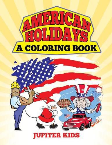 Cover image for American Holidays (A Coloring Book)