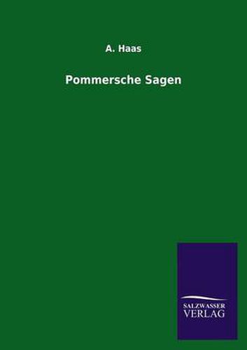 Cover image for Pommersche Sagen