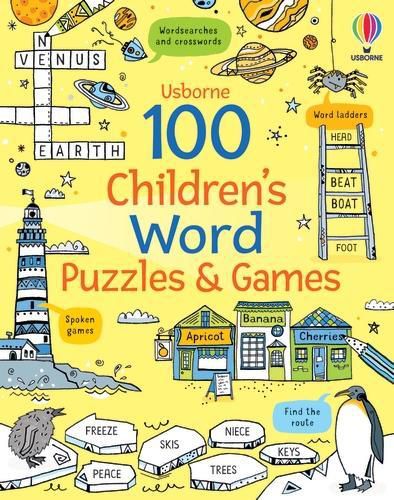 100 Children's Word Puzzles and Games