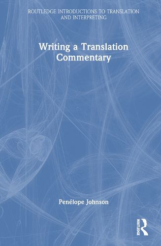 Cover image for Writing a Translation Commentary