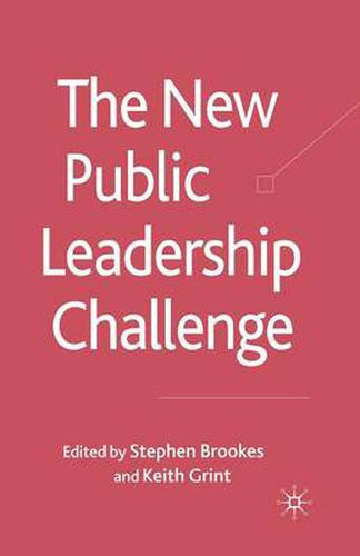 Cover image for The New Public Leadership Challenge