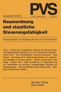 Cover image for Raumordnung Und Staatliche Steuerungsfahigkeit