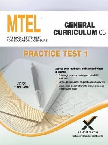 Cover image for MTEL General Curriculum 03 Practice Test 1