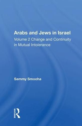 Cover image for Arabs And Jews In Israel/two Volume Set