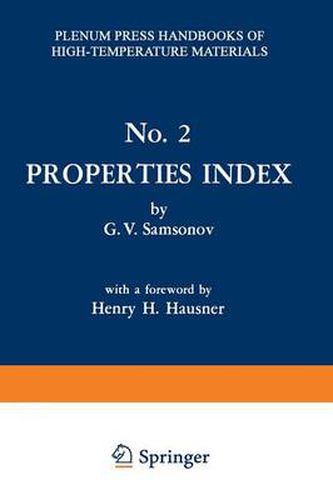 Cover image for Properties Index