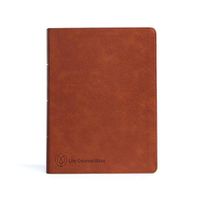 Cover image for CSB Life Counsel Bible, Burnt Sienna LeatherTouch, Indexed