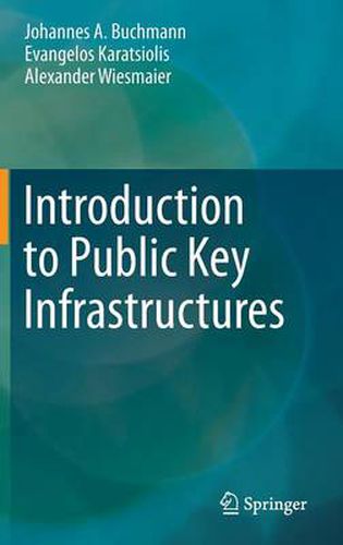 Cover image for Introduction to Public Key Infrastructures
