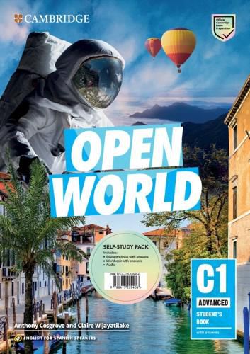 Cover image for Open World Advanced Self-study Pack (Student's Book with answers and Workbook with answers and Class Audio) English for Spanish Speakers