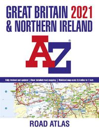 Cover image for Great Britain A-Z Road Atlas 2021 (A3 Paperback)