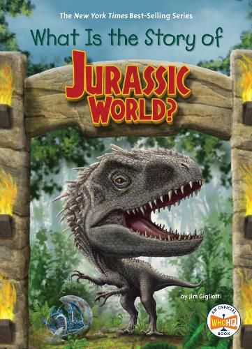 Cover image for What Is the Story of Jurassic World?