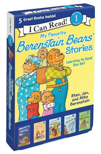 Cover image for The Berenstain Bears 12-Book Phonics Fun!: Includes 12 Mini-Books Featuring Short and Long Vowel Sounds