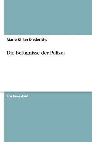 Cover image for Die Befugnisse Der Polizei