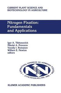 Cover image for Nitrogen Fixation: Fundamentals and Applications: Proceedings of the 10th International Congress on Nitrogen Fixation, St. Petersburg, Russia, May 28-June 3, 1995