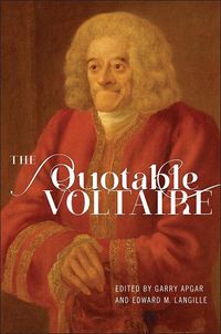 Cover image for The Quotable Voltaire (English/French Edition)