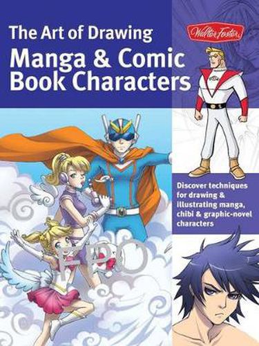 Cover image for The Art of Drawing Manga & Comic Book Characters