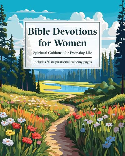 Cover image for Bible Devotions & Coloring for Women