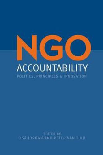 Cover image for NGO Accountability: Politics, Principles & Innovations